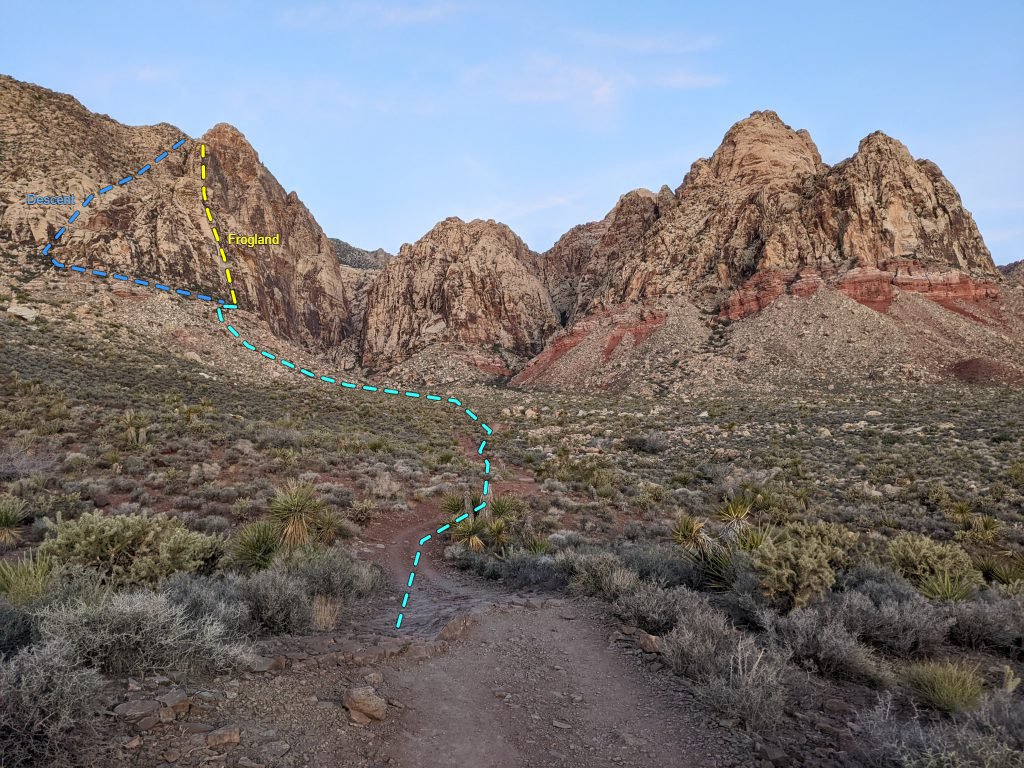 Topo of approach